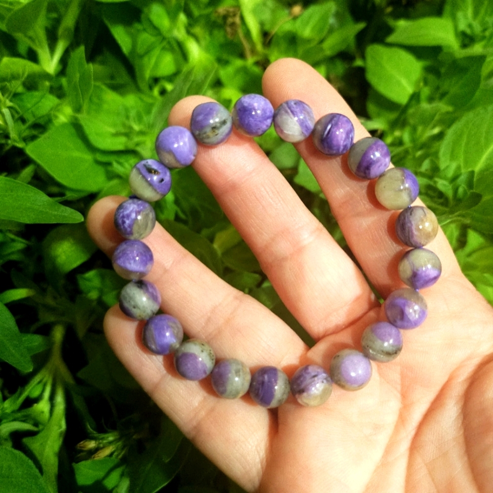 9mm charoite bracelet